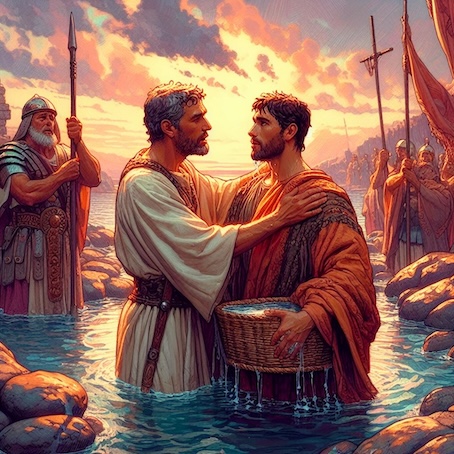 コルネリオの洗礼（使徒10:44-48）